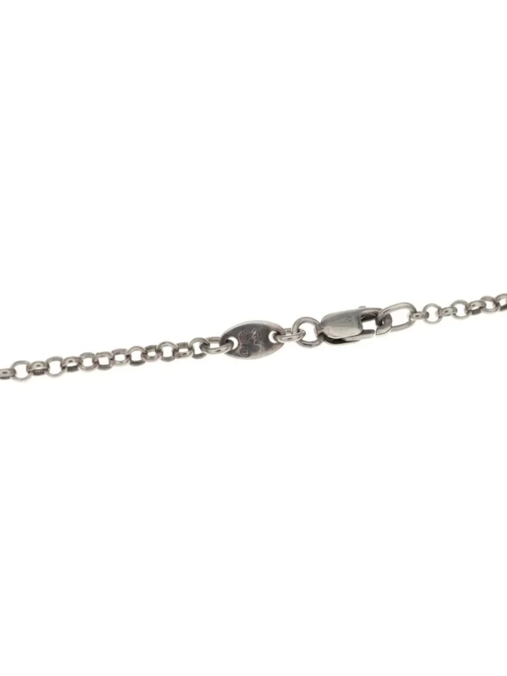 Chrome Hearts Neckchain Roll Chain Necklace 20 Inch Silver